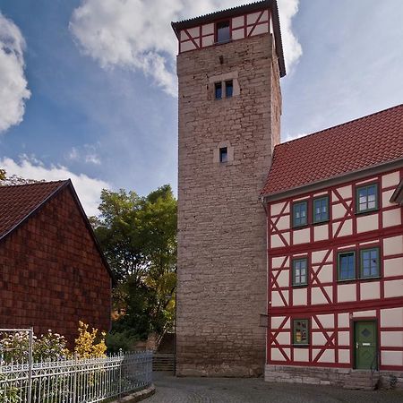 Ferienwohnungen Am Butterturm Bad Langensalza Exterior foto