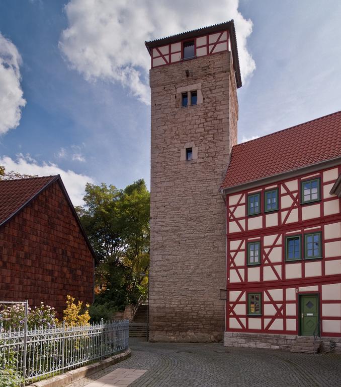 Ferienwohnungen Am Butterturm Bad Langensalza Exterior foto